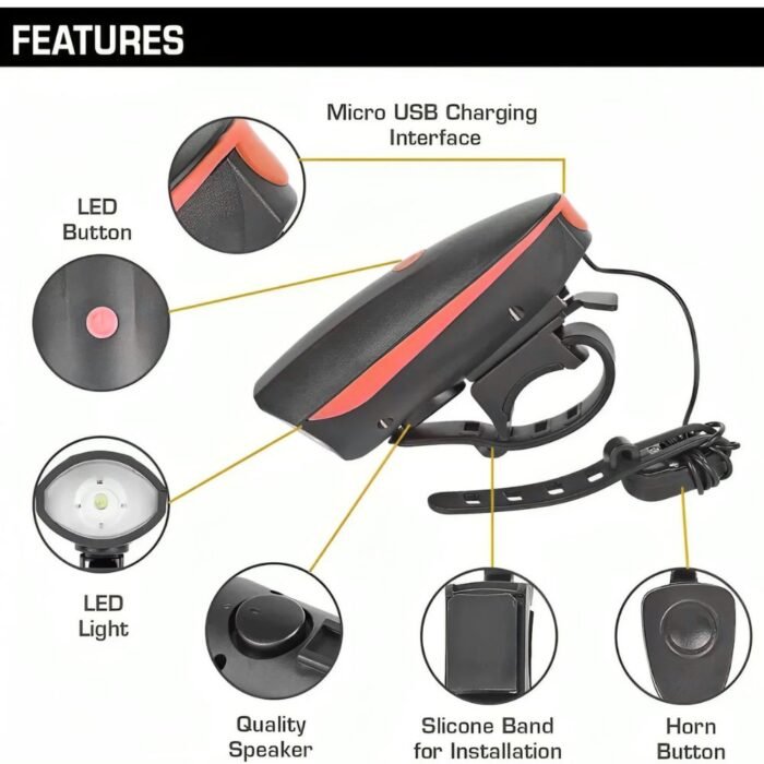 Cycle horn & Light features