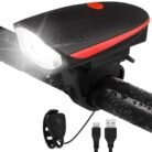 Cycle horn & Light front view
