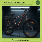 Front angle view of Avon Gamer Apex gear bicycle in modern workshop studio with LED lighting | Cyclescart