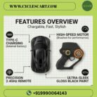 Compact 2.4GHz precision pistol remote for micro tabletop drift car features